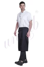 Chef Coat Deluxe Short Sleeve Slipon