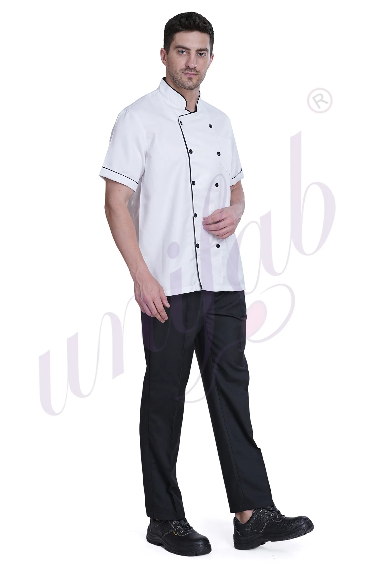 Chef Coat White Deluxe Short Sleeve