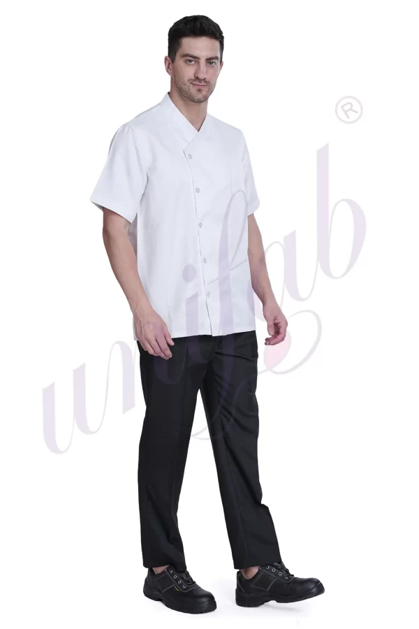 Chef Coat White Premium Short Sleeve