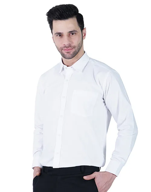 Shirt Milky White Formal