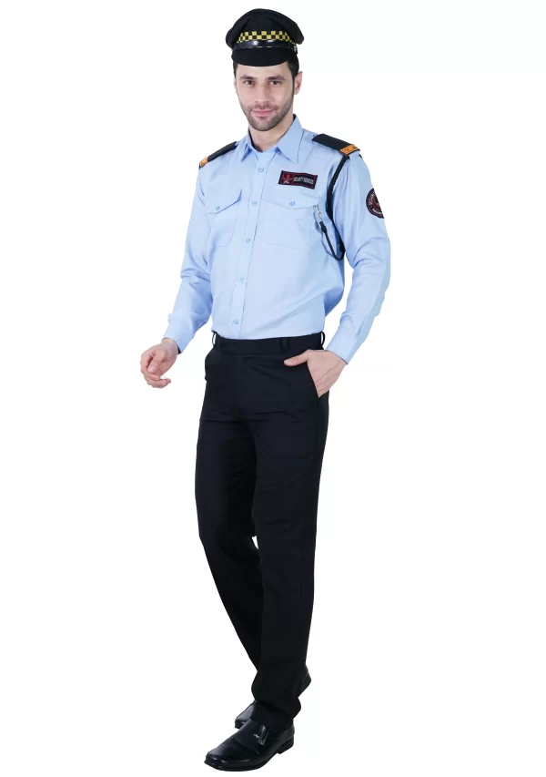 Security Shirt Sky Blue - Full Sleeve
