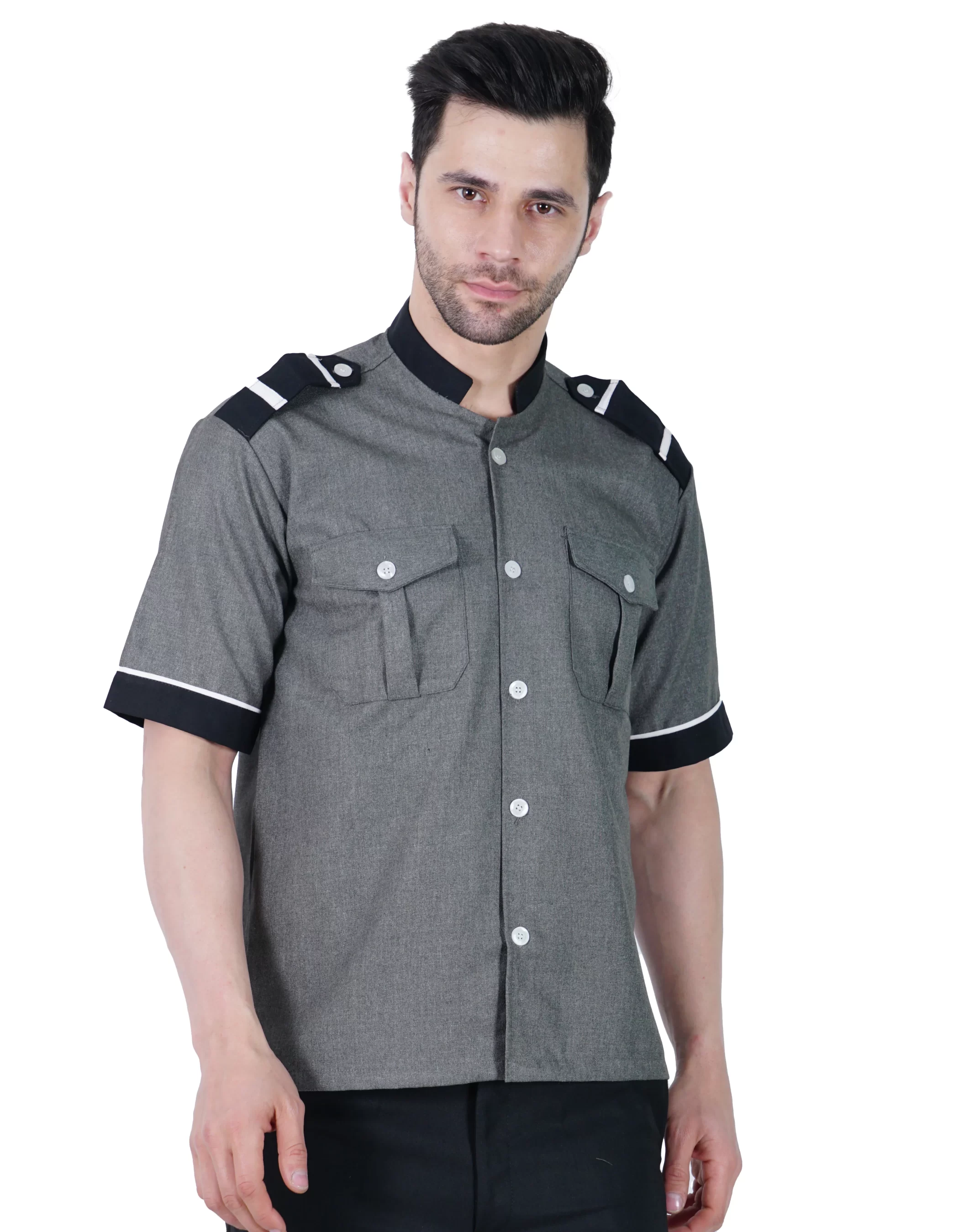 Driver Shirt Grey - Half Sleeve