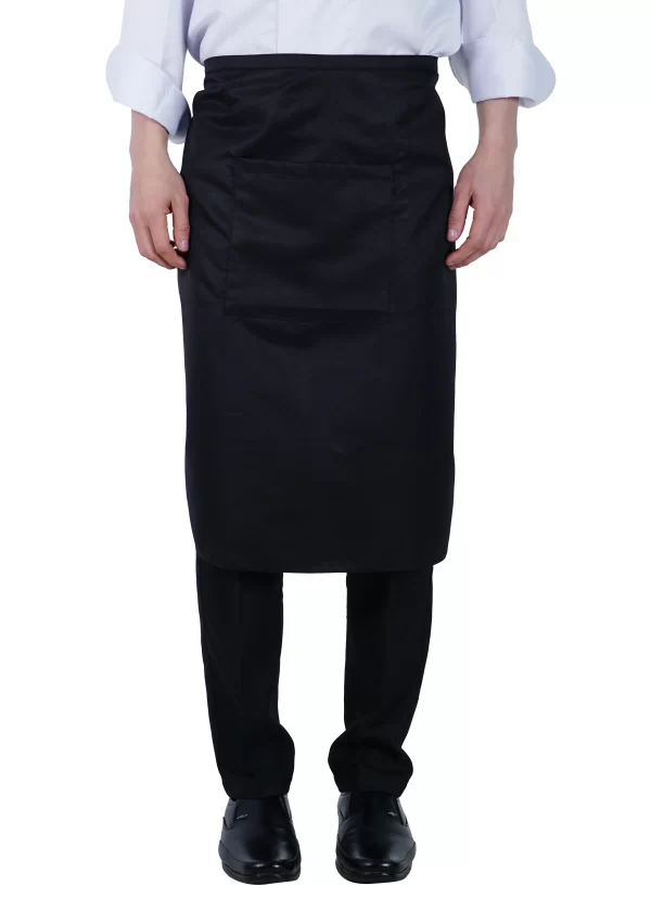 Half Apron Black (Pack of 5 Pcs)