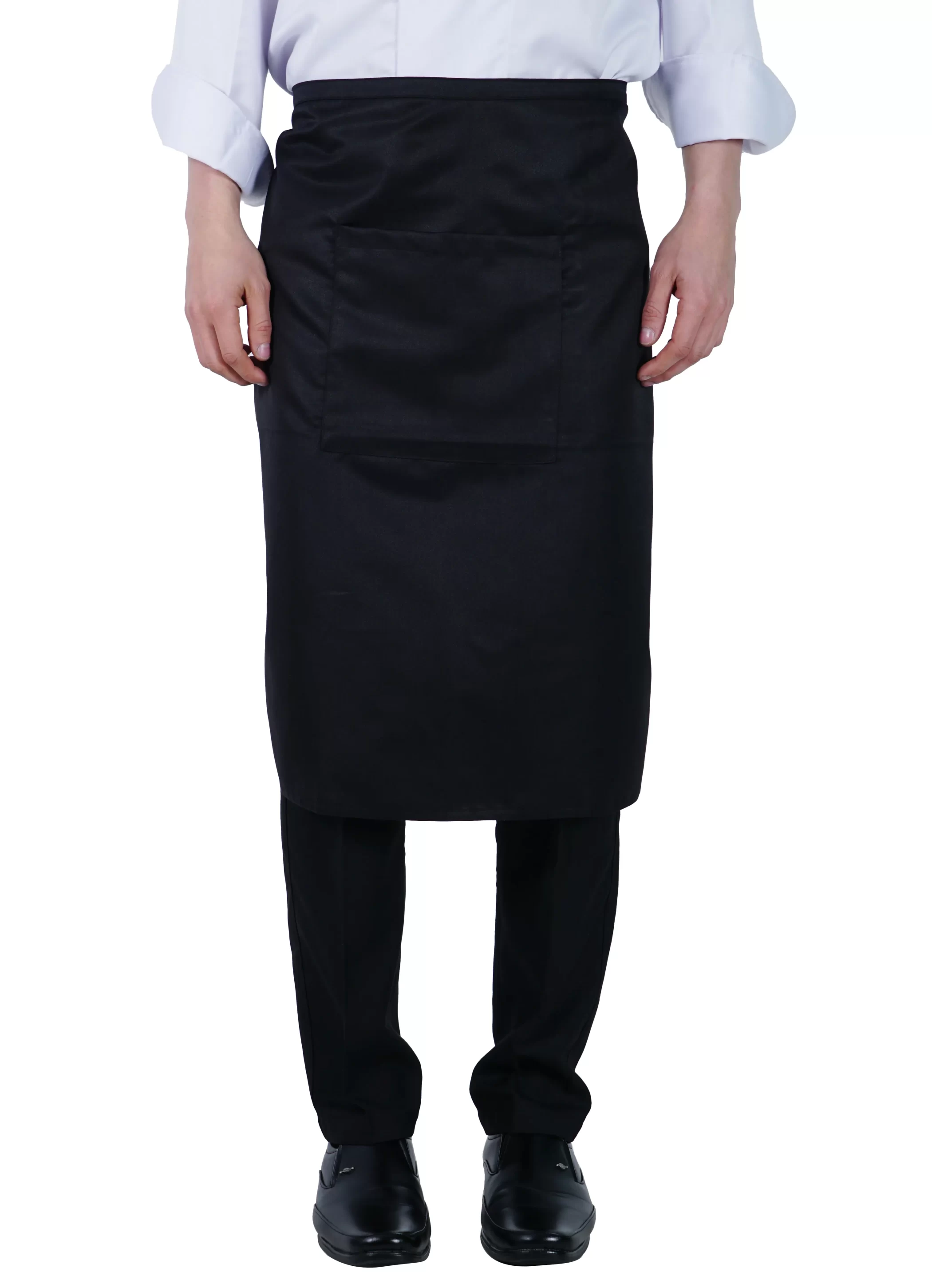 Half Apron Black (Pack of 5 Pcs)