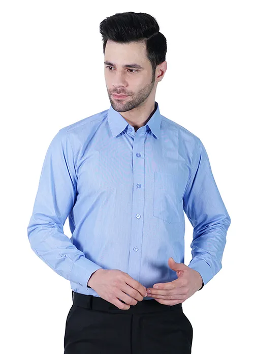 Shirt Blue Filafil Formal