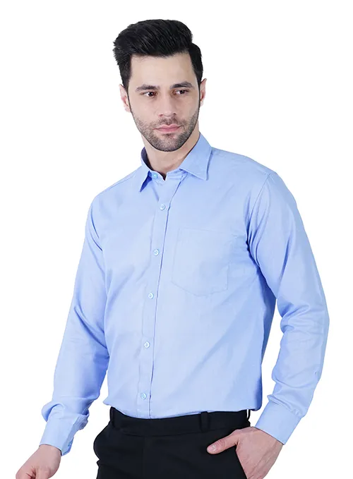 Shirt Blue Chambrey Formal