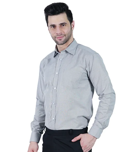 Shirt Grey Filafil Formal