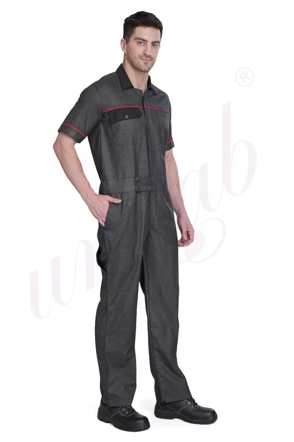 Boiler Suit Cotton Charcoal