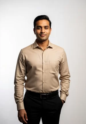 Formal Shirt- Beige (5)