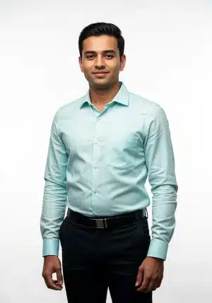 Shirt Green Chambrey