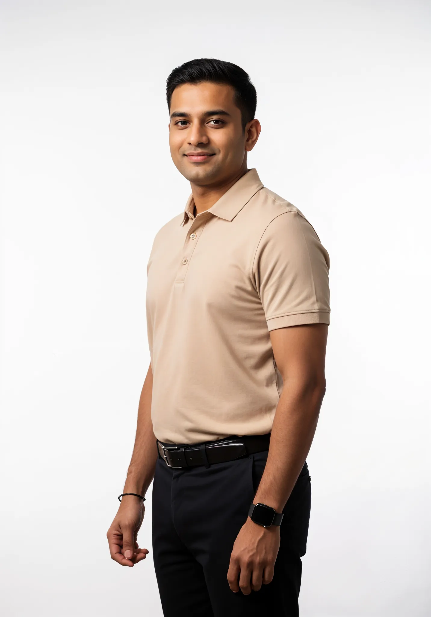 Polo T-Shirt- Beige (3)