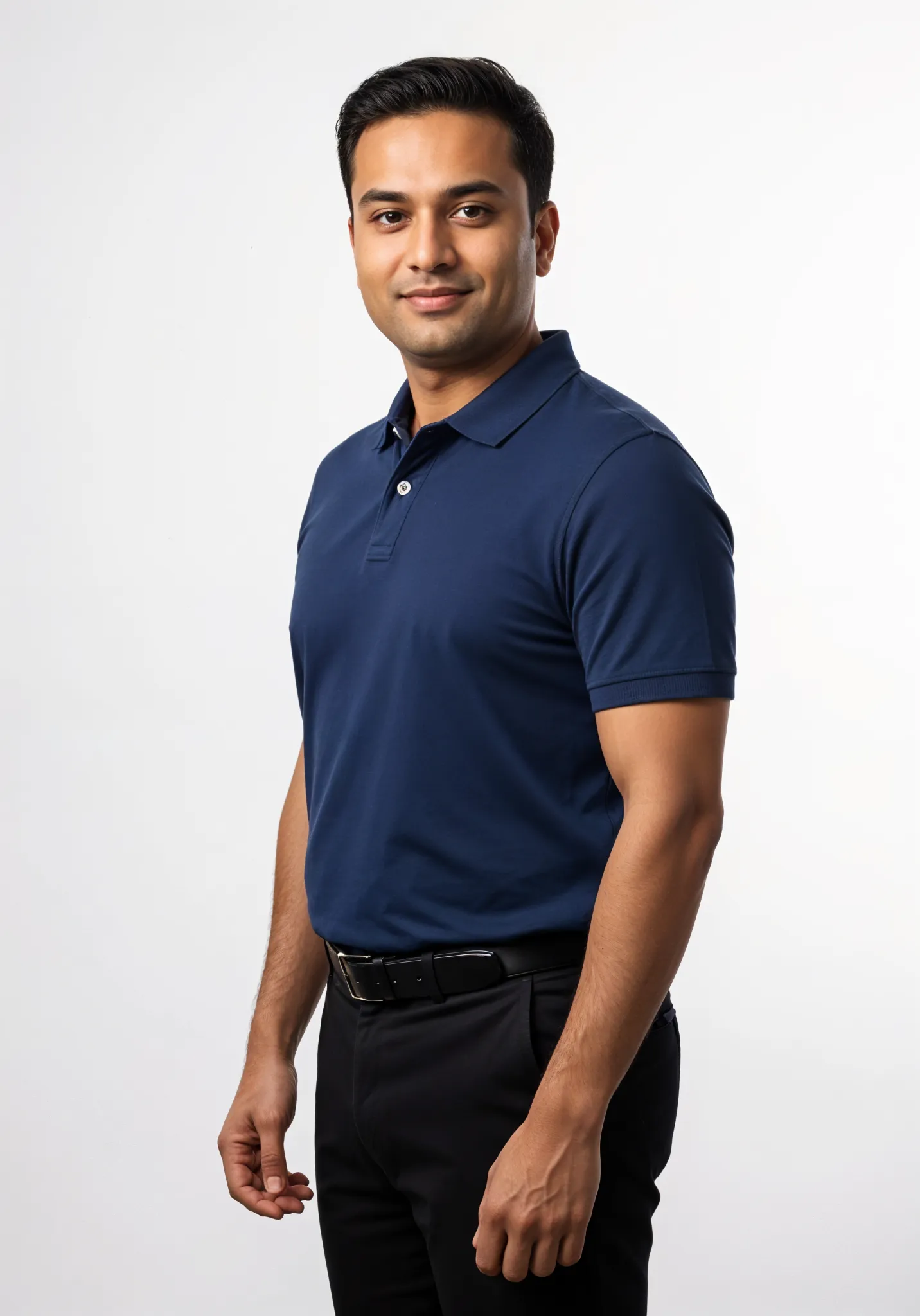 Polo T-Shirt- Navy Blue (5)