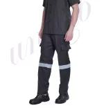 Industrial Worker Cargo Trouser - Charcoal Grey