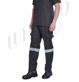 Industrial Worker Cargo Trouser - Charcoal Grey