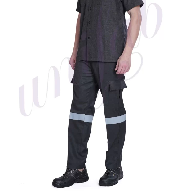 Industrial Worker Cargo Trouser - Charcoal Grey
